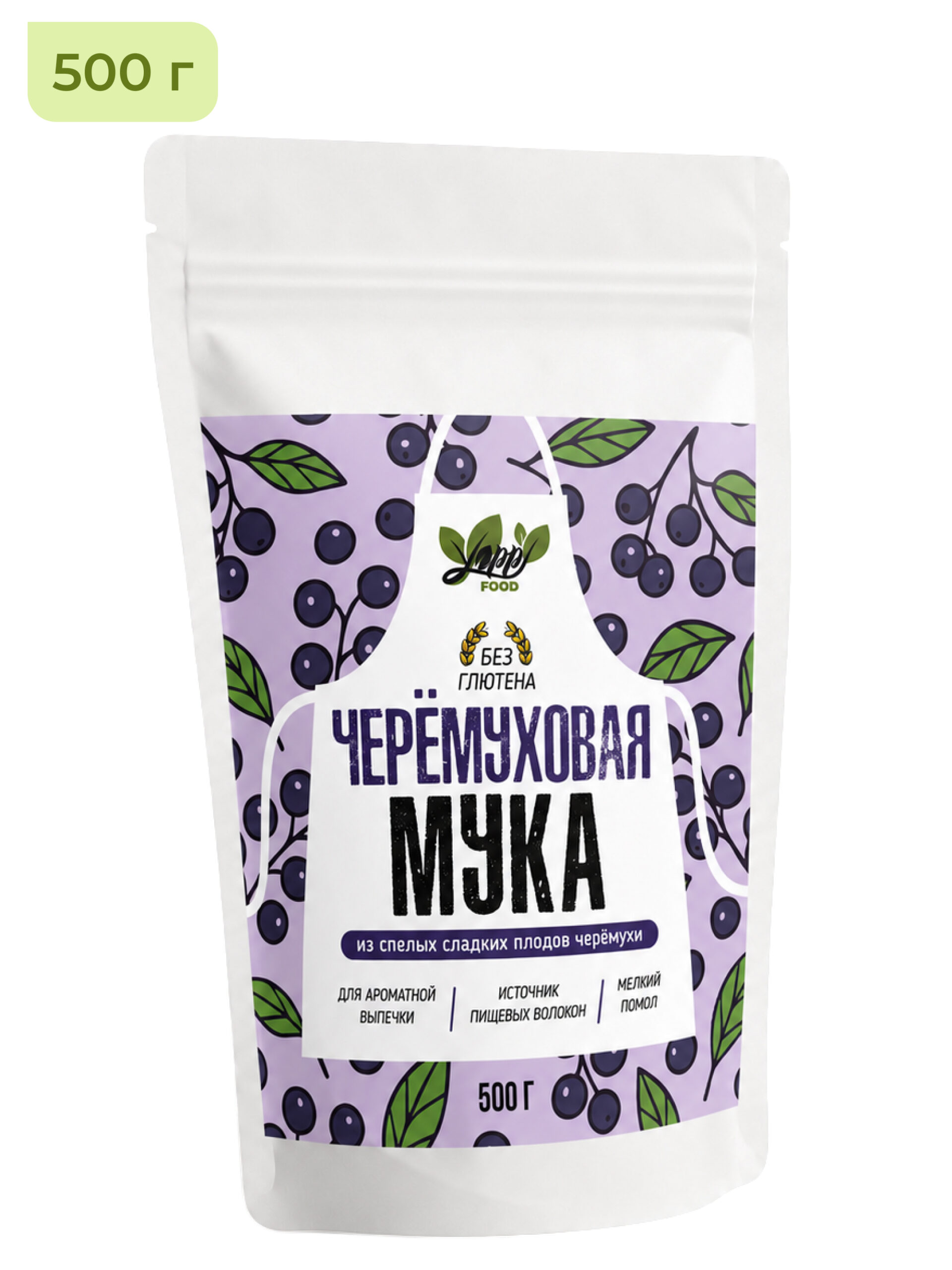 Мука черемуховая безглютеновая, 500 г