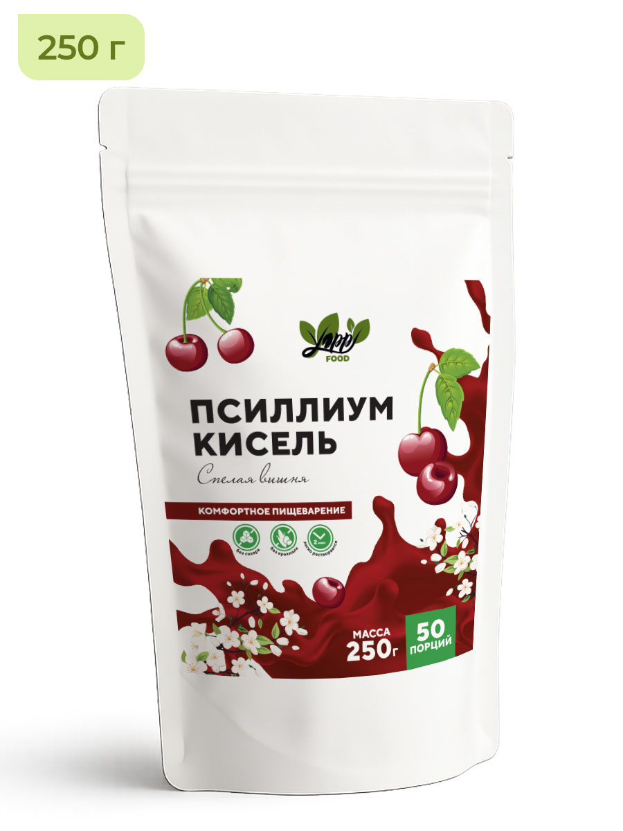 Псиллиум кисель с вишней, 250 г