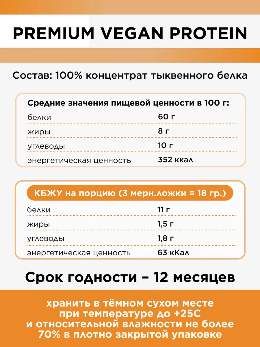 Тыквенный протеин