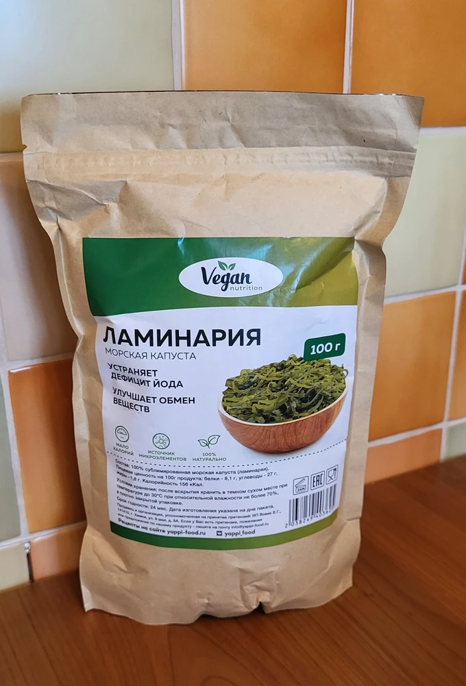 Ламинария водоросли сушеные — Антон