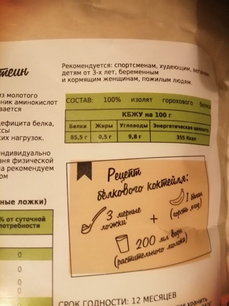 Гороховый протеин — Покупатель