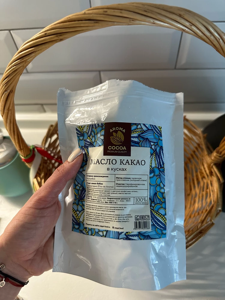 Масло какао нерафинированное — Дина