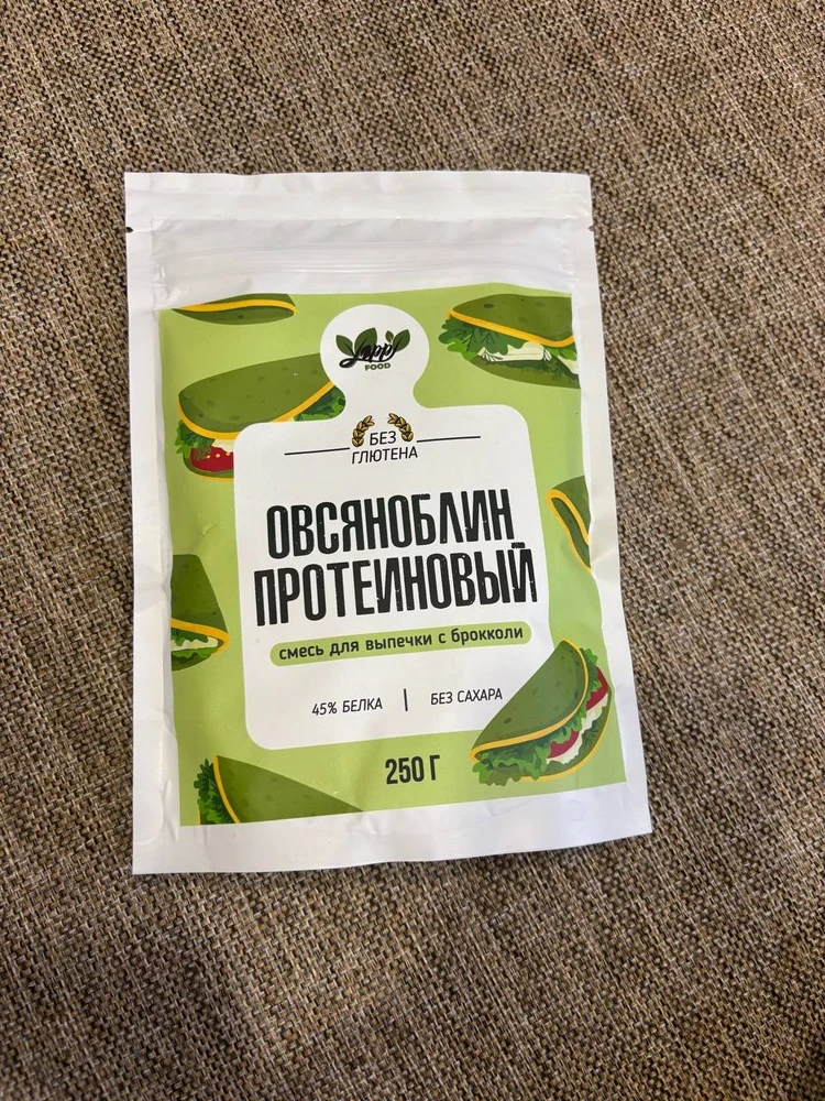 Овсяноблин протеиновый с брокколи, смесь для выпечки — Елизавета
