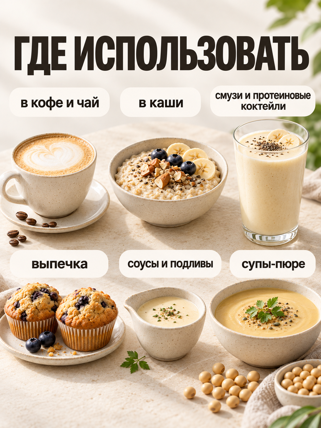 Сухое соевое молоко, 700 г